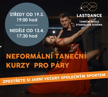 Taneční kurzy Č. Budějovice 27.02.2025