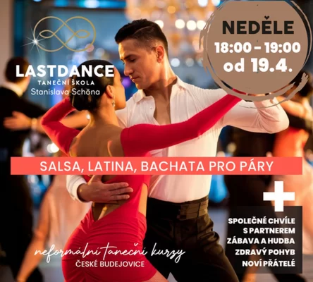 Taneční kurzy Č. Budějovice 23.02.2026